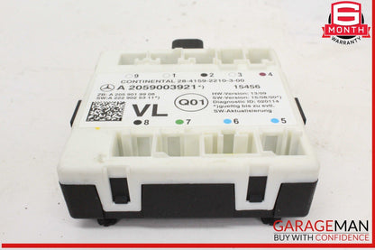 16-19 Mercedes W205 C300 C350e Front Left Driver Side Door Control Module OEM