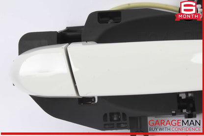 12-15 BMW X1 Rear Right Passenger Side Exterior Door Handle White OEM