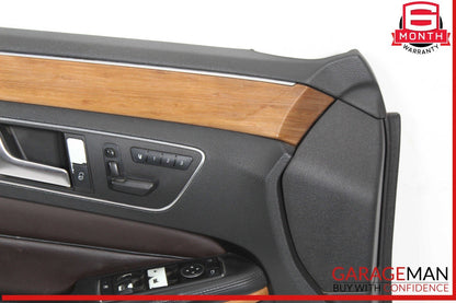 10-13 Mercedes W212 E350 E550 Front Left Driver Side Interior Door Panel OEM