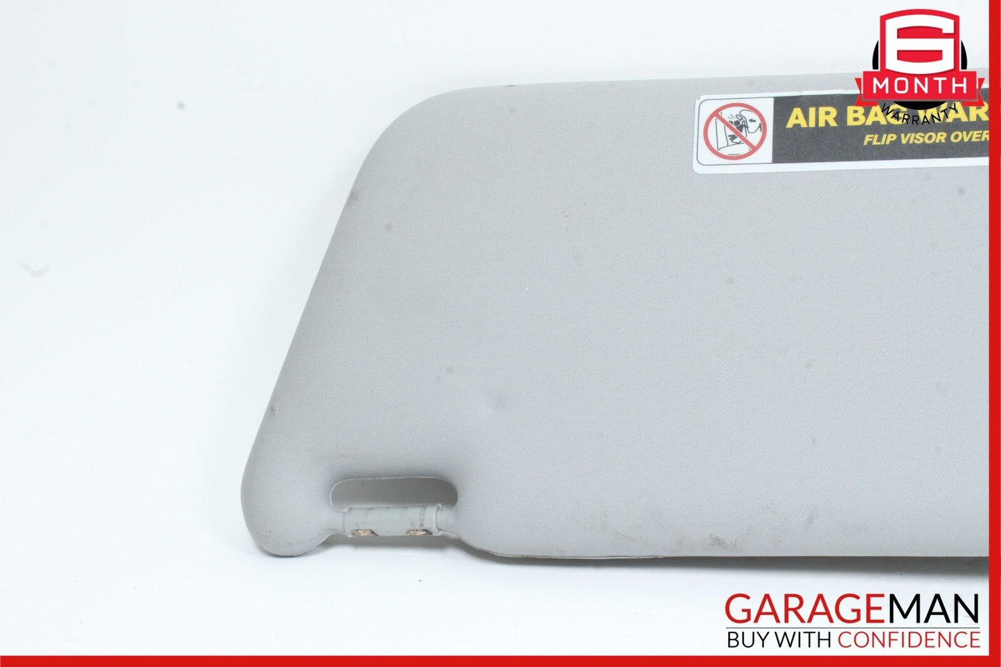 01-07 Mercedes W203 C240 C32 AMG Front Right Side Sunvisor Sun Visor Grey OEM