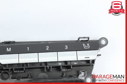 07-14 Mercedes W221 S550 Front Left Side Seat Control Switch Set Assembly OEM