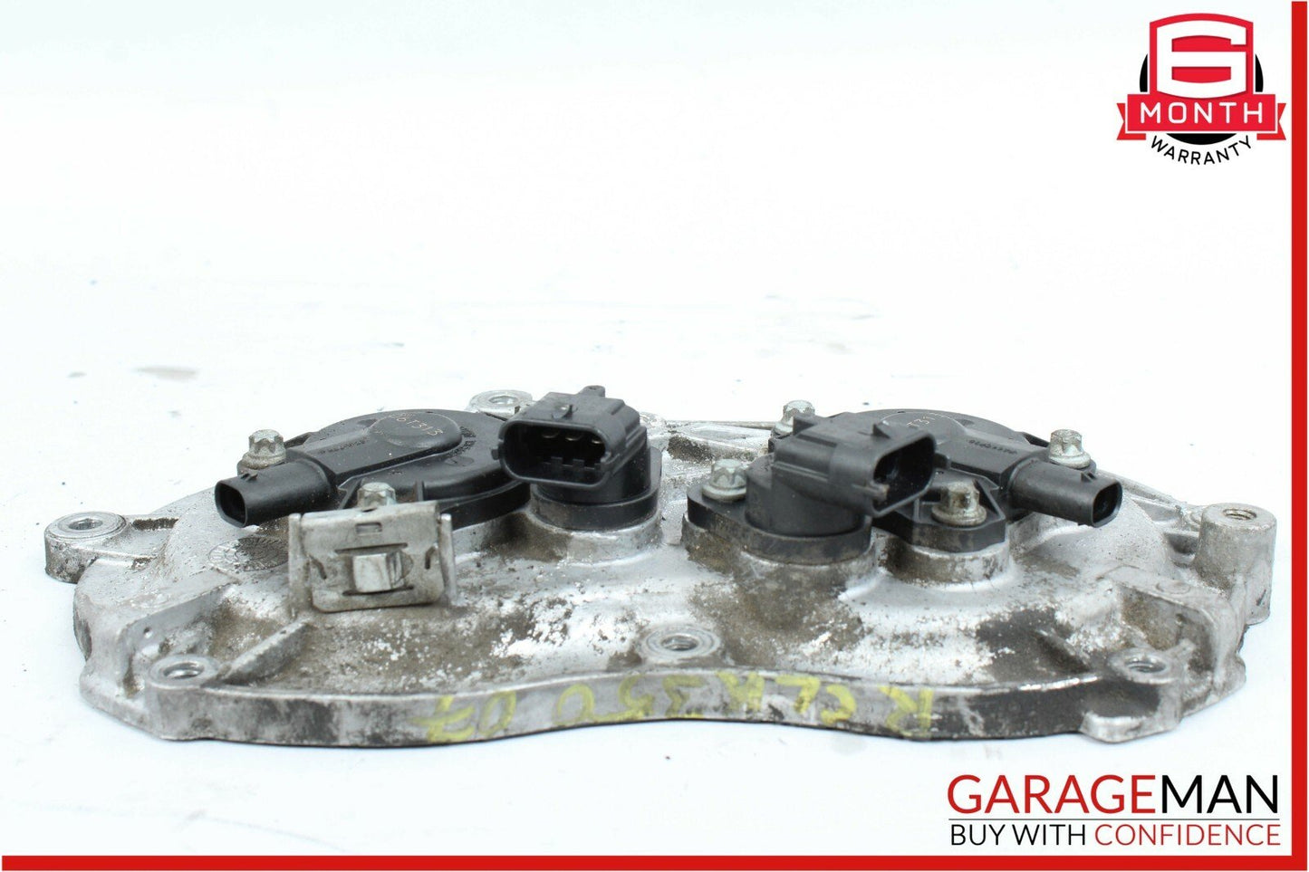 06-10 Mercedes W209 CLK350 S550 Front Right Side Engine Timing Chain Cover Plate