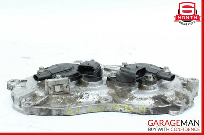 06-10 Mercedes W209 CLK350 S550 Front Right Side Engine Timing Chain Cover Plate