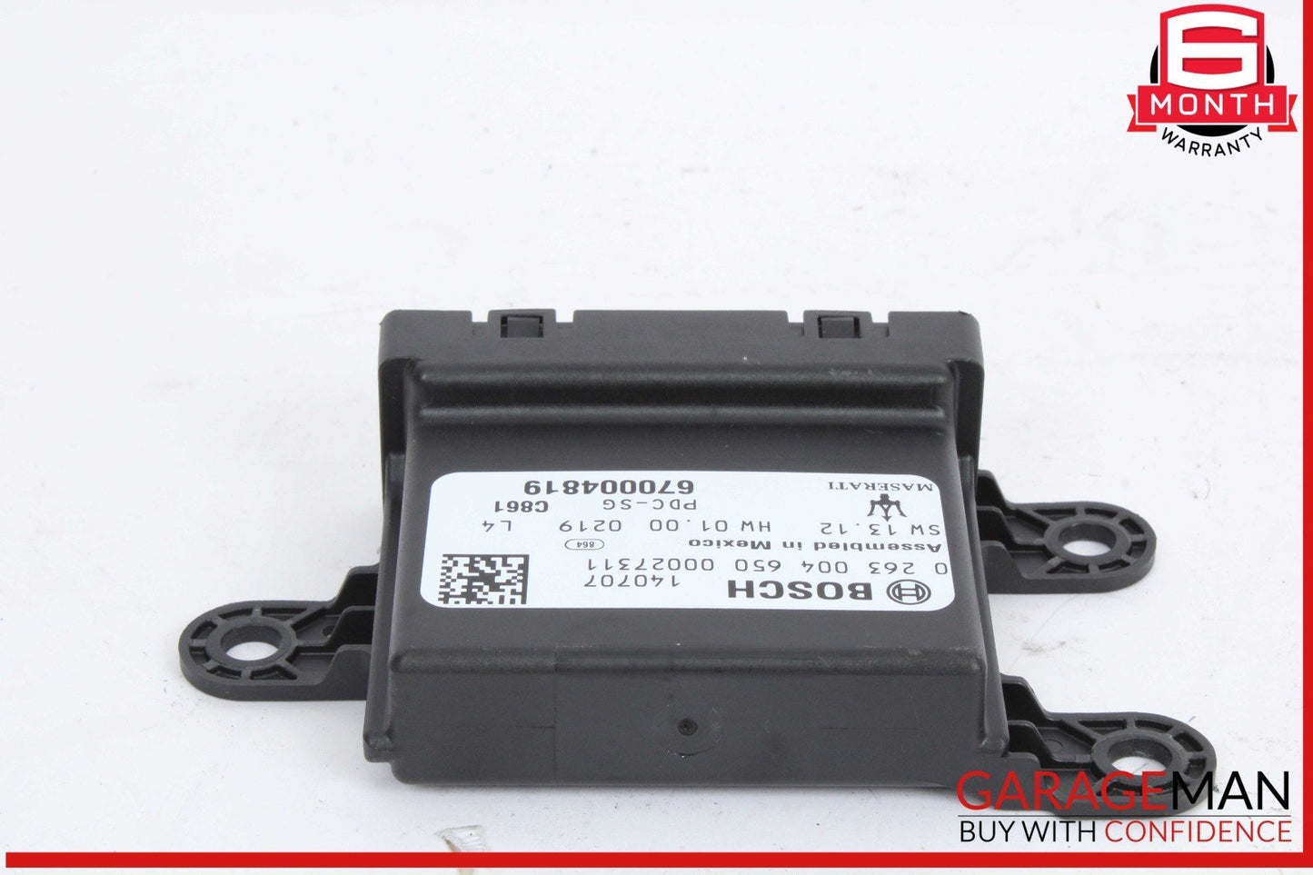 14-18 Maserati Quattroporte S Parking Park Sensor Control Module Unit 670004819