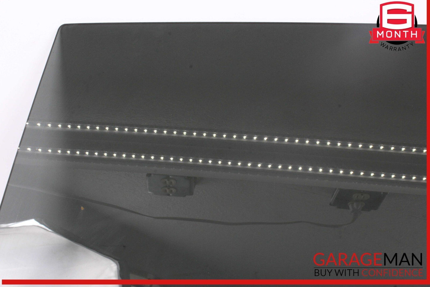 18-25 Volvo XC60 Rear Left Driver Side Door Window Glass OEM