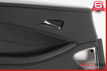 06-11 Mercedes W219 CLS63 AMG CLS55 Rear Left Interior Door Panel Assy Black