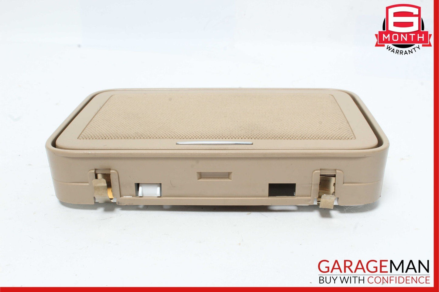 10-13 Mercedes W221 S400 S550 Rear Overhead Vanity Mirror Assembly Brown