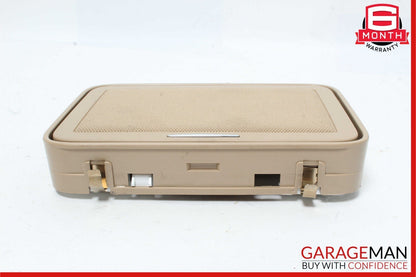 10-13 Mercedes W221 S400 S550 Rear Overhead Vanity Mirror Assembly Brown