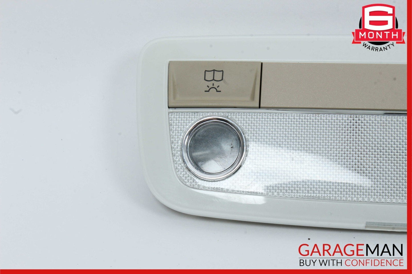 08-21 Mercedes W204 C250 GLK350 GL550 Rear Overhead Dome Light Beige OEM
