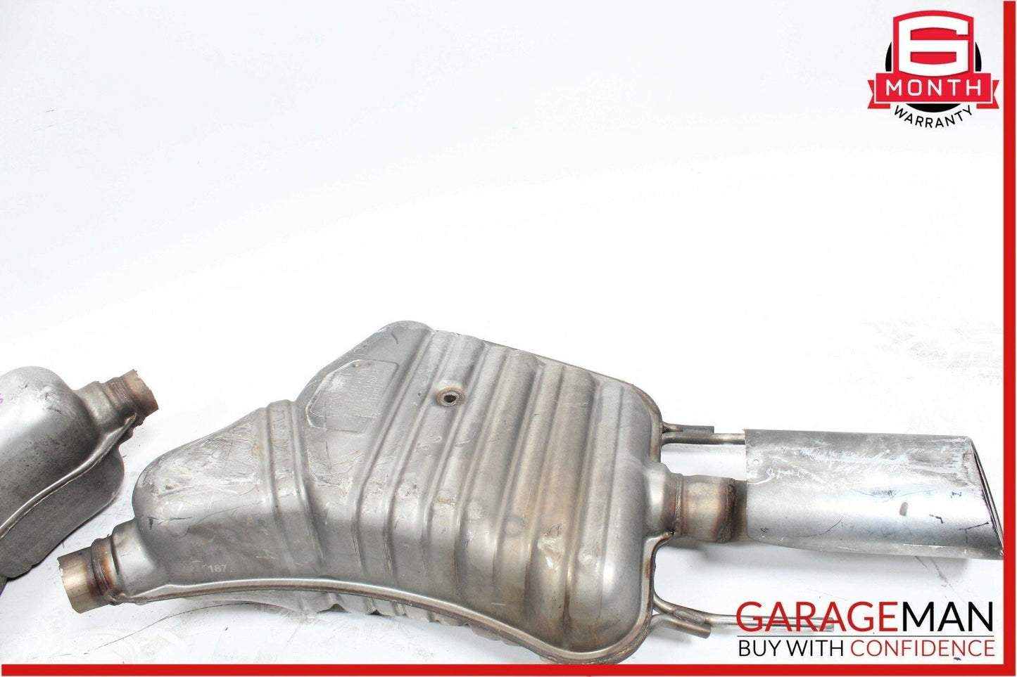 07-09 Mercedes W221 S550 AMG Sport Rear Right & Left Exhaust Muffler Tips Set