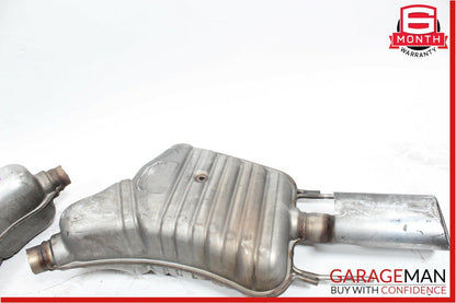 07-09 Mercedes W221 S550 AMG Sport Rear Right & Left Exhaust Muffler Tips Set