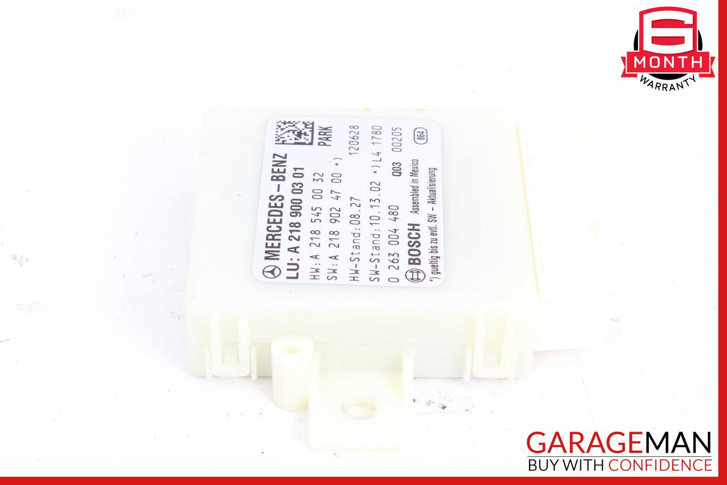 12-14 Mercedes W218 CLS500 Parktronic Park Assist Sensor Control Module Unit