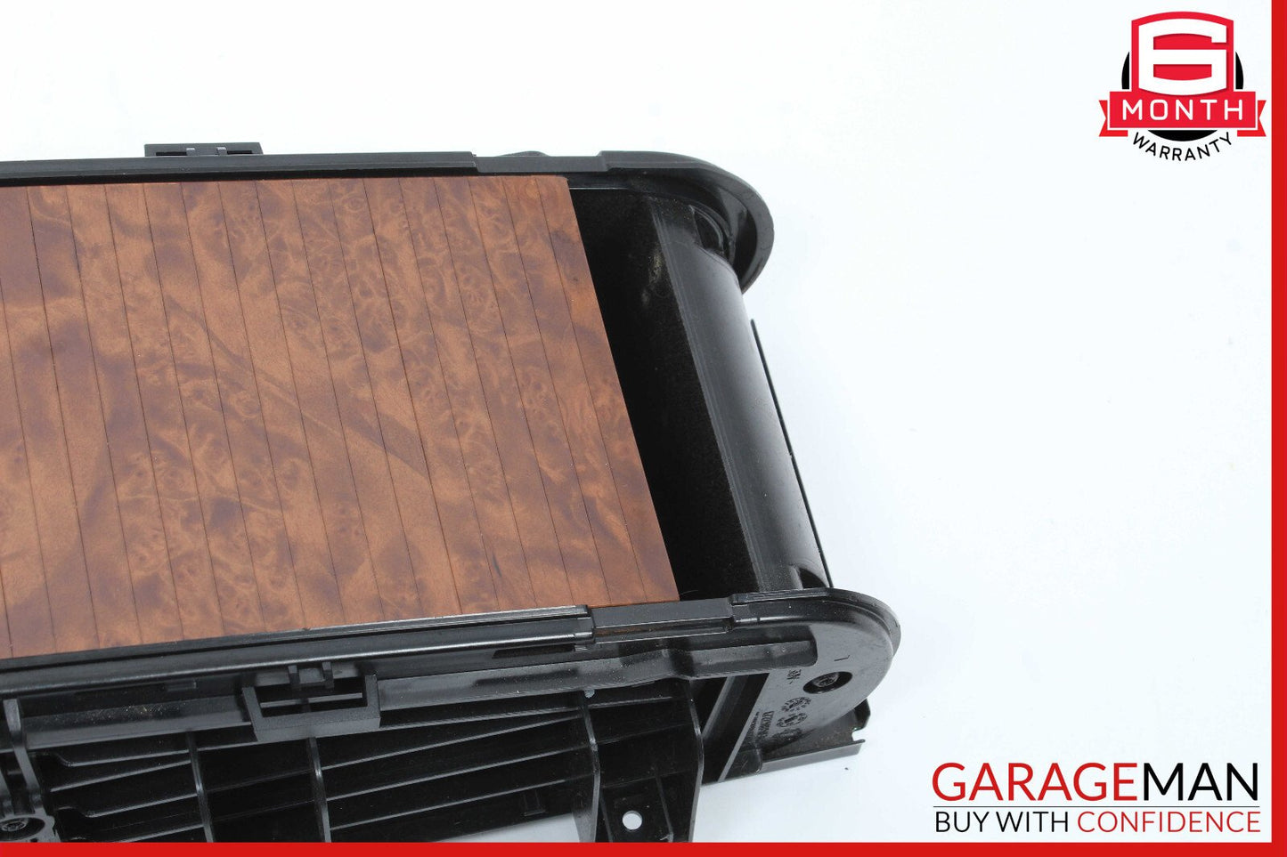 06-11 Mercedes W219 CLS550 Rear Center Console Armrest Arm Rest Wood OEM