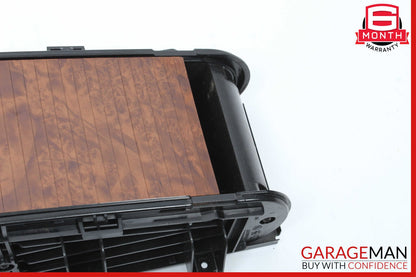06-11 Mercedes W219 CLS550 Rear Center Console Armrest Arm Rest Wood OEM