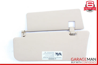 06-12 Mercedes ML350 GL450 Front Right Side Sun Visor Sunvisor Shade Brown