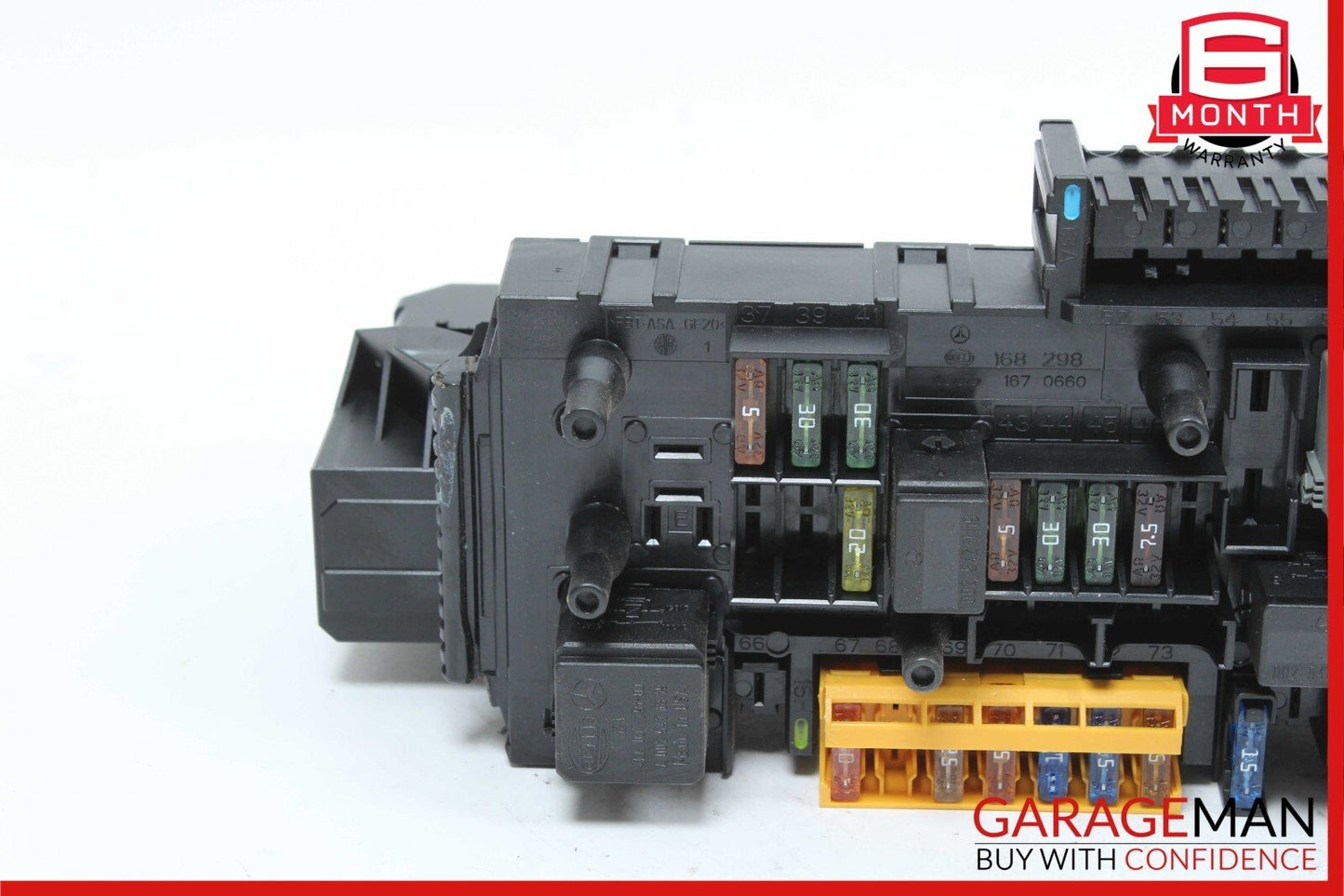 10-11 Mercedes W212 E350 E550 Rear SAM Module Fuse Box Relay 2129003702 OEM