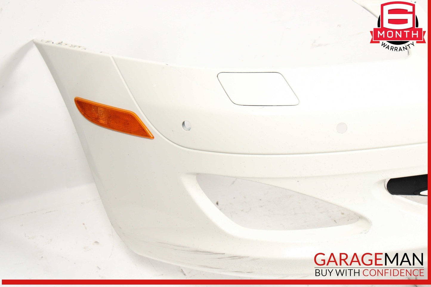07-09 Mercedes W221 S550 S600 S450 Base Front Bumper Cover Assembly White OEM