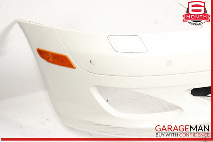 07-09 Mercedes W221 S550 S600 S450 Base Front Bumper Cover Assembly White OEM