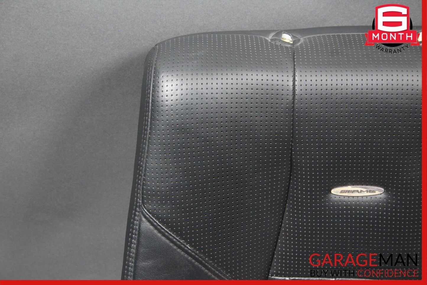 03-06 Mercedes W220 S55 AMG Front Left / Right Top Upper Seat Cushion Black