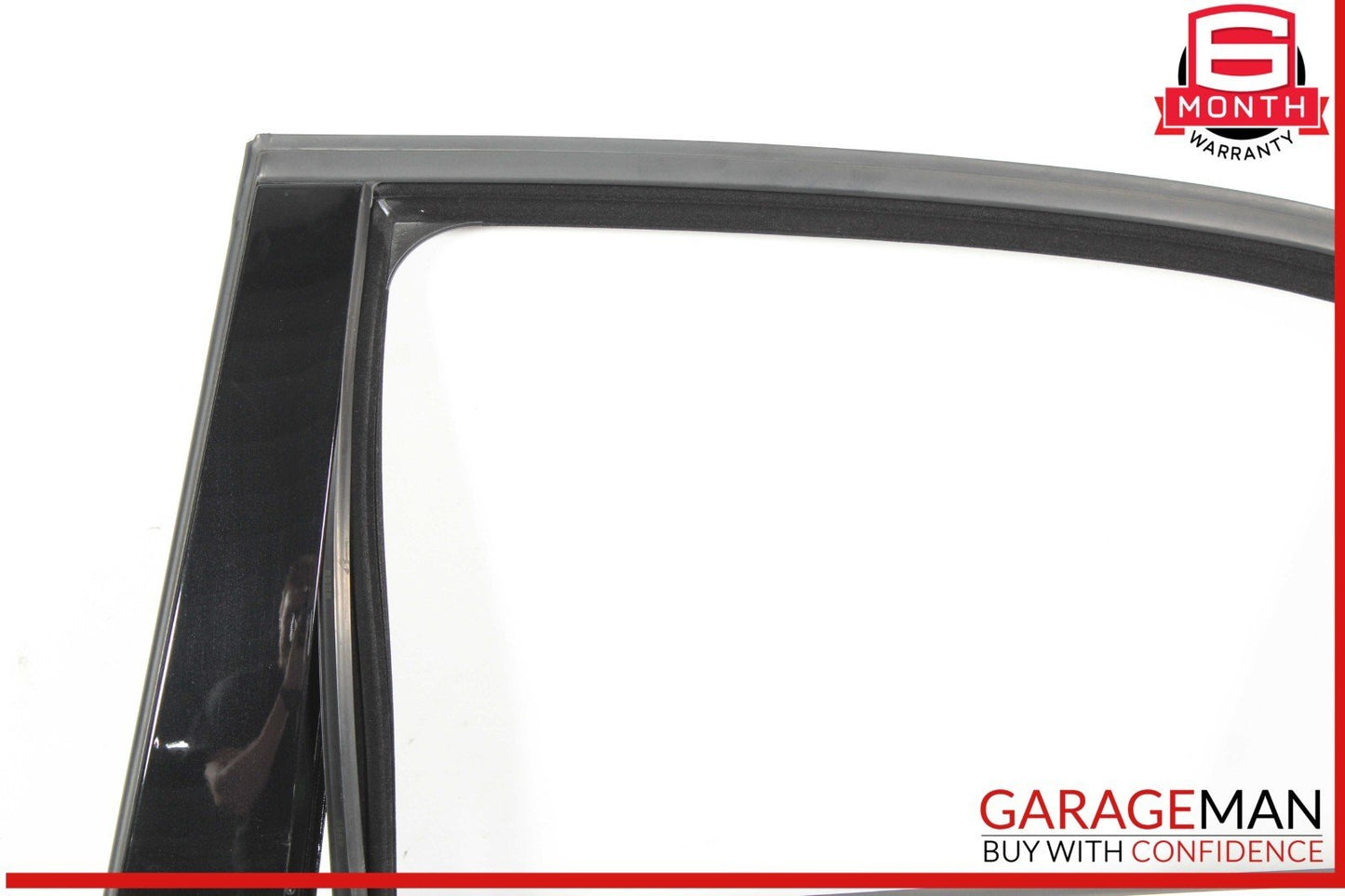 10-16 Mercedes W212 E350 E63 AMG Sedan Rear Left Side Door Shell Black OEM