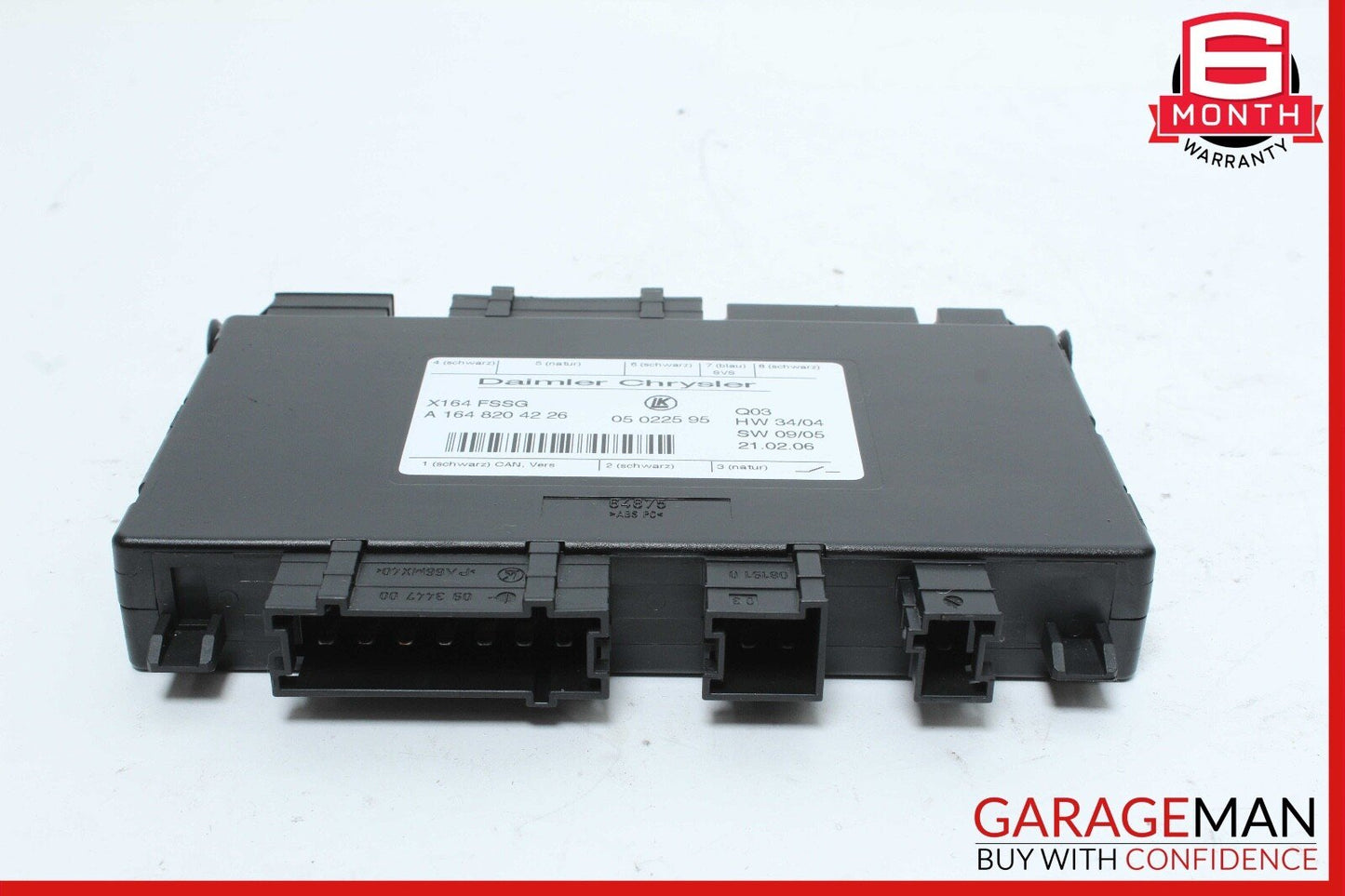 07-09 Mercedes X164 GL450 4MATIC Third Seat Row Power Folding Control Module OEM