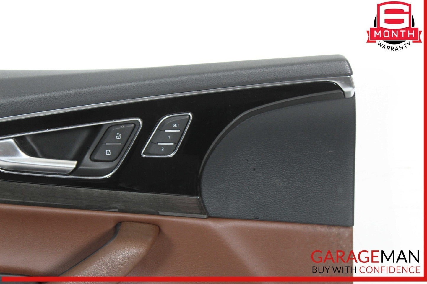 17-19 Audi Q7 Front Left Driver Side Interior Door Panel Trim OEM