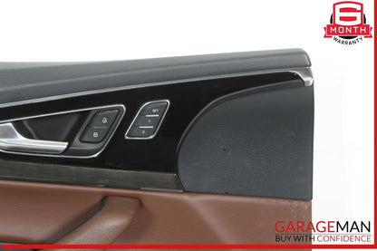 17-19 Audi Q7 Front Left Driver Side Interior Door Panel Trim OEM