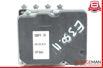 10-16 Mercedes W212 E350 E550 ABS Brake Hydraulic Pump Control Module Unit OEM