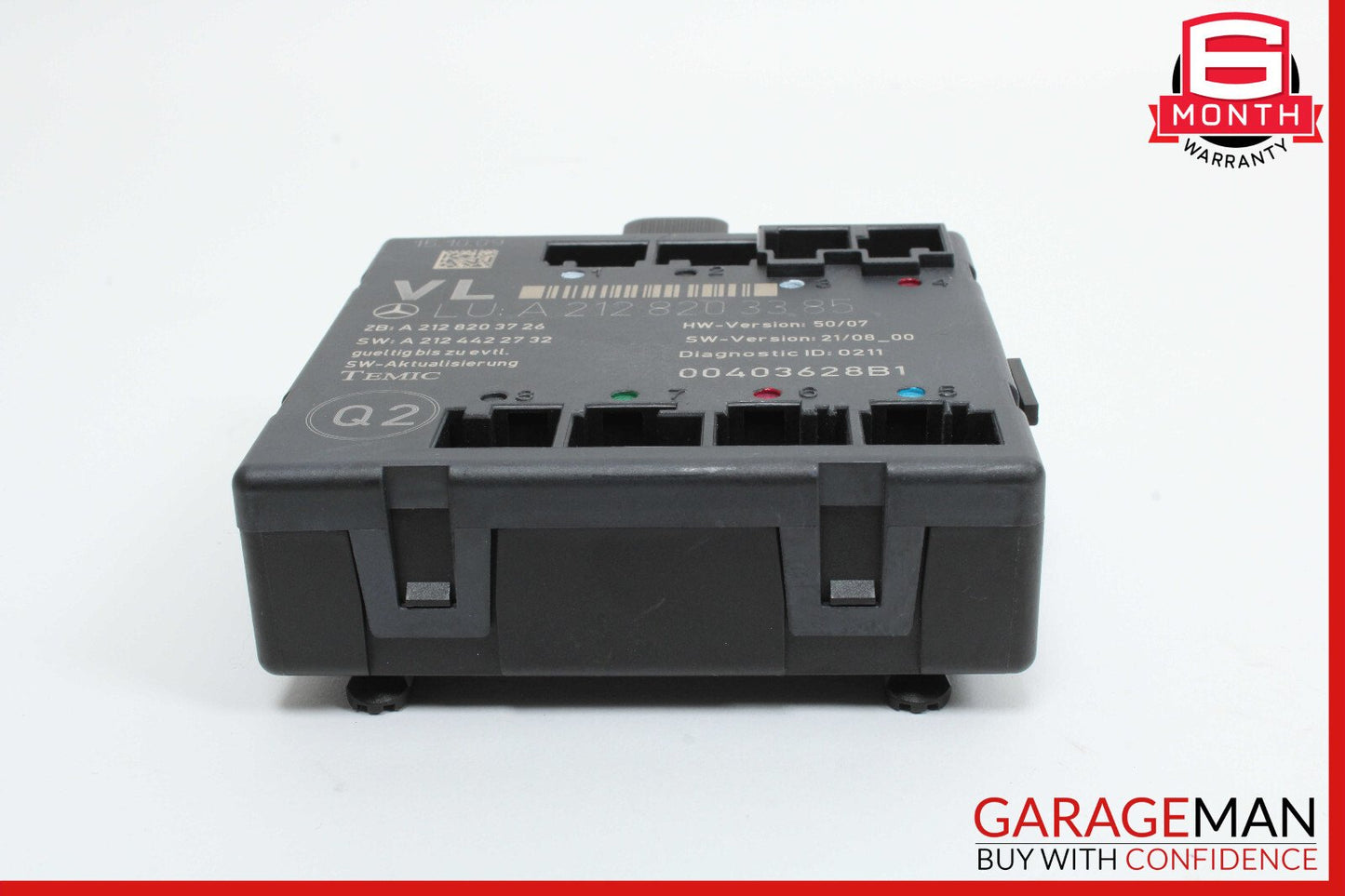08-18 Mercedes W212 E350 SLK350 E400 Front Left Side Door Control Module OEM
