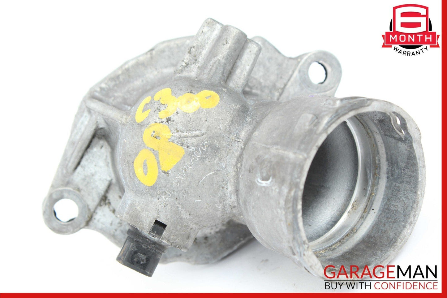 05-12 Mercedes C300 GLK350 C350 SLK350 S400 V6 Hybrid Water Thermostat Housing