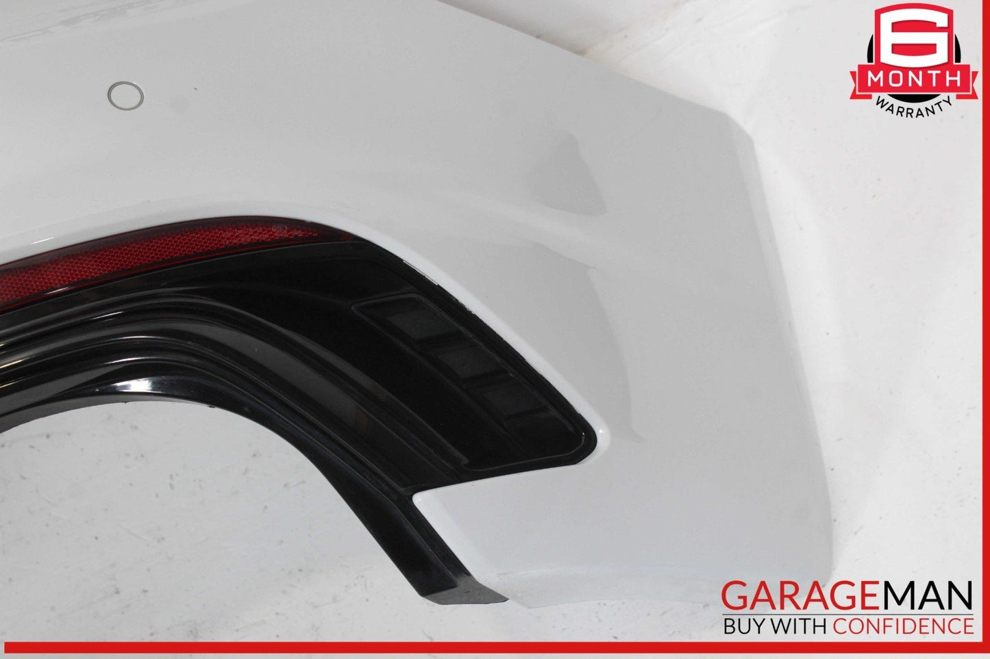 18-19 Audi RS5 Rear Bumper Cover Assembly White OEM