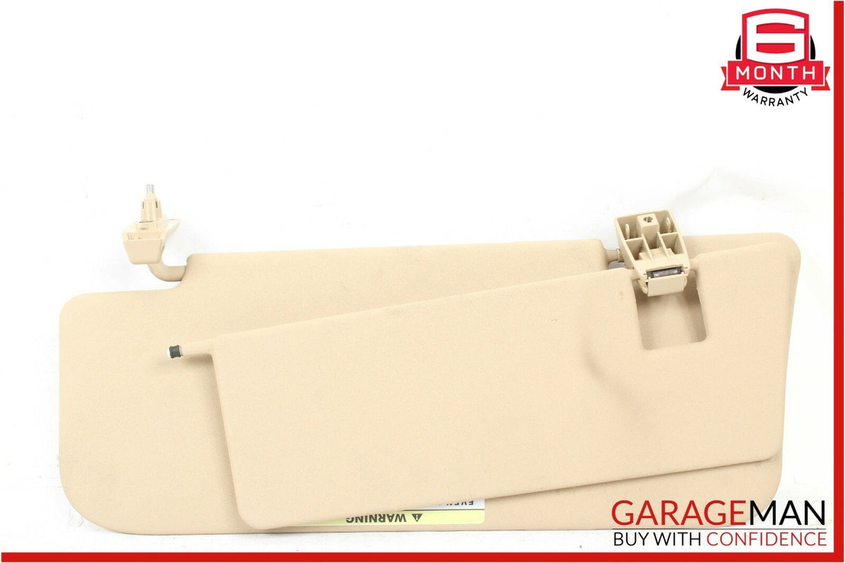 06-12 Mercedes GL450 ML350 Front Right Side Sun Visor Sunvisor Shade Brown