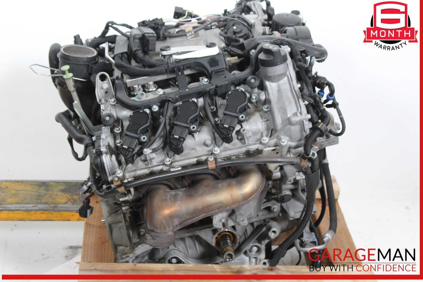 08-11 Mercedes W204 C300 4Matic 3.0L V6 Engine Motor Block Assembly OEM 181k