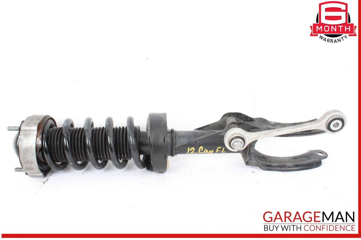 11-18 Porsche Cayenne 958 S Front Right & Left Shock Absorber Strut Spring Set