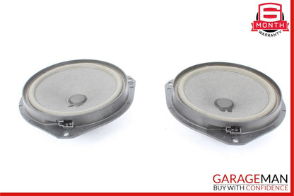 14-17 Maserati Ghibli Rear Right & Left Side Door Sound Audio Speaker Set of 2