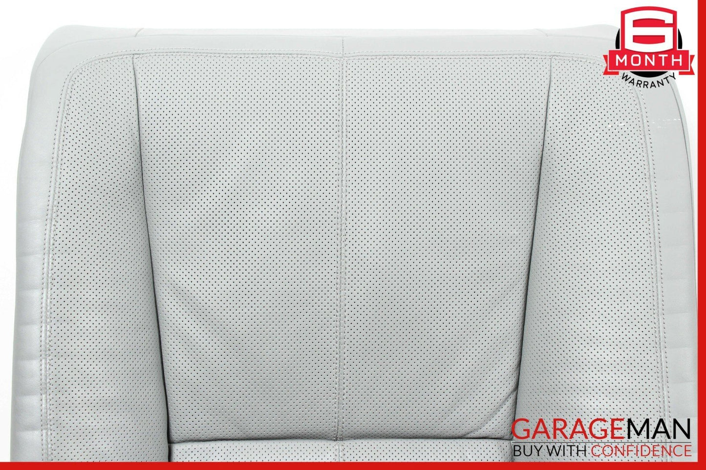 07-13 Mercedes W221 S600 Rear Left Recline Top Upper Seat Cushion Gray OEM