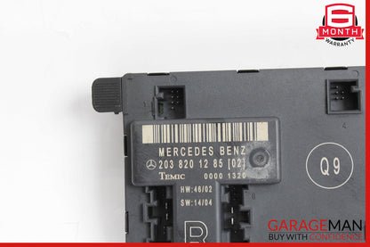 01-07 Mercedes W203 C230 C320 Front Right Side Door Control Module Unit OEM