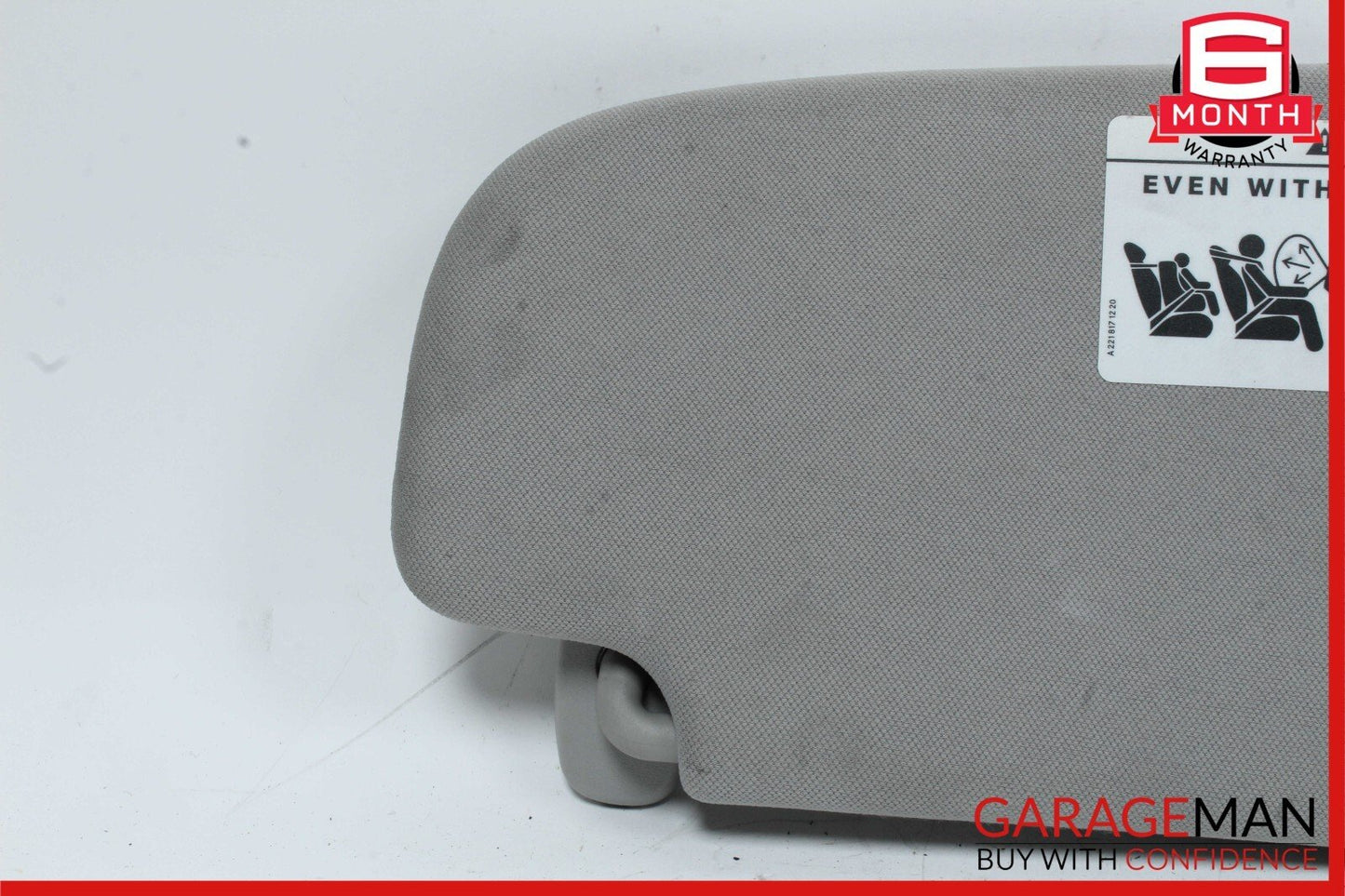 07-13 Mercedes W221 S550 Front Left Sun Visor Sun Shade Sunshade Sunvisor Suede