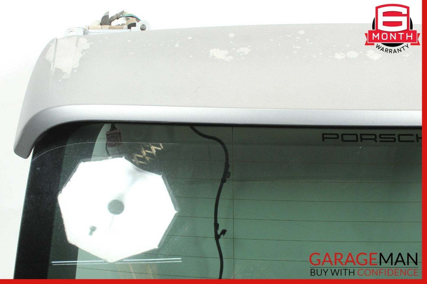 03-06 Porsche Cayenne Turbo S Rear Trunk Tailgate Liftgate Hatch Shell Panel
