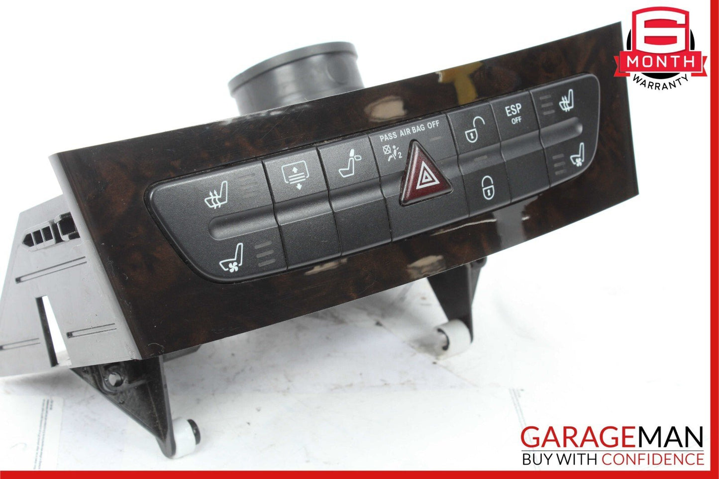 06-11 Mercedes W219 CLS550 CLS500 Hazard Control Door Lock Switch Panel OEM