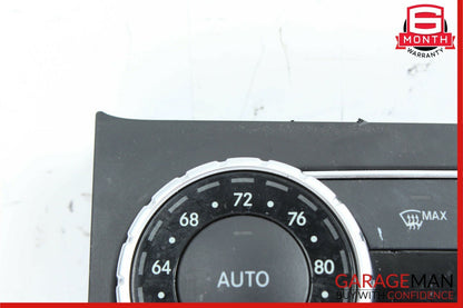 12-14 Mercedes C250 C300 AC A/C Climate Temperature Heater Switch Control Panel