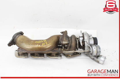 11-18 Mercedes W222 S550 CL550 Left Side Turbocharger Turbo Charger Manifold OEM