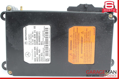 00-06 Mercedes R230 SL500 CLK55 AMG Voice Command Control Module 2208202185 OEM