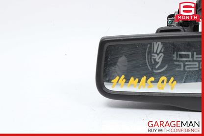 14-17 Maserati Ghibli Interior Upper Rear View Mirror Assembly Black OEM