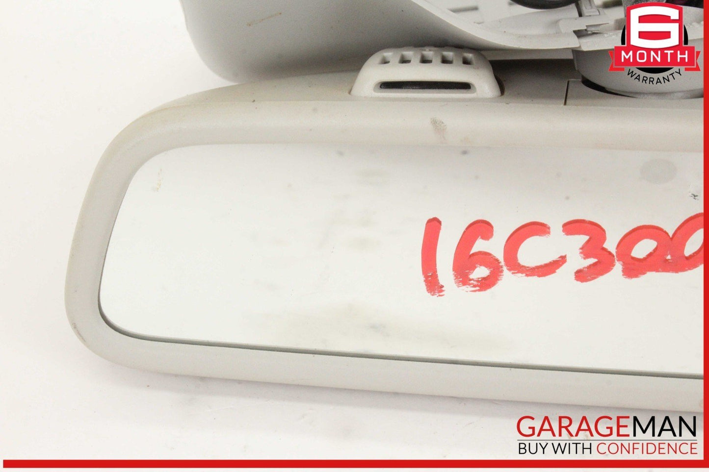 14-19 Mercedes W205 C300 Front Upper Windshield Interior Rear View Mirror OEM