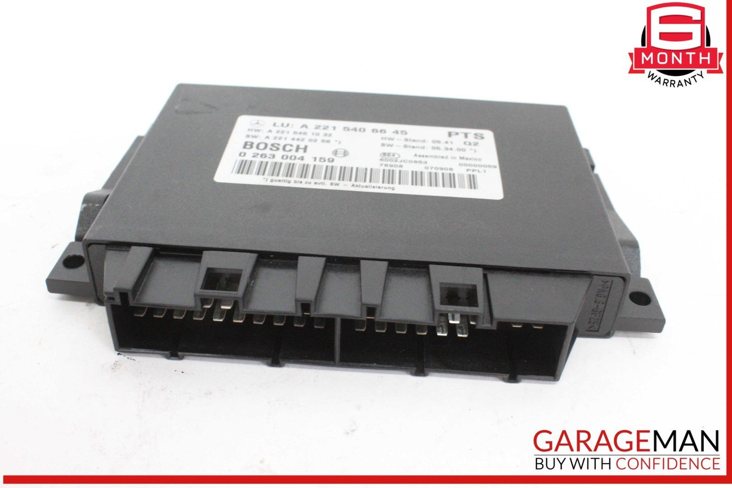 07-10 Mercedes W216 CL550 S550 Parktronic Control Module PDC 2215406645 OEM