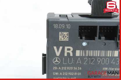 08-14 Mercedes W204 C250 C300 Front Right Passenger Side Door Controller Module