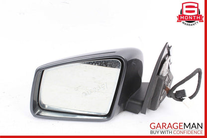 12-14 Mercedes W204 C250 Front Left Driver Side Mirror Rear View Door Flintgray