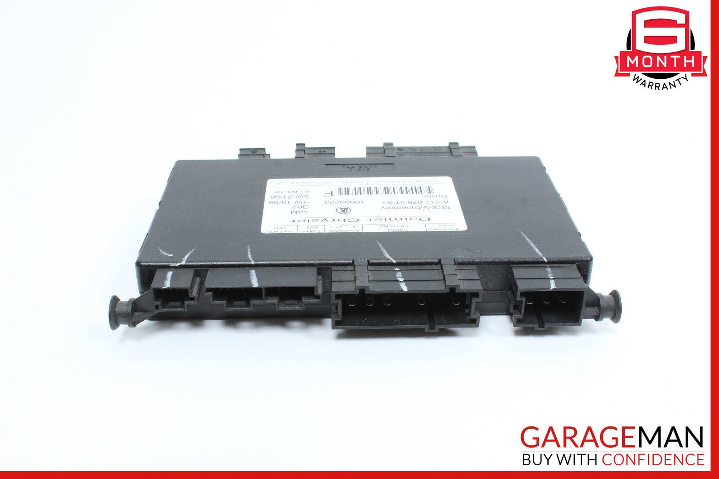 03-12 Mercedes X164 GL450 ML63 R350 SLK350 Seat Control Module Left Side OEM