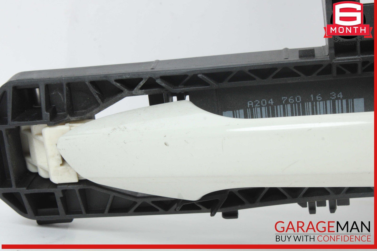 10-13 Mercedes W212 E350 Rear Right Door Handle White OEM